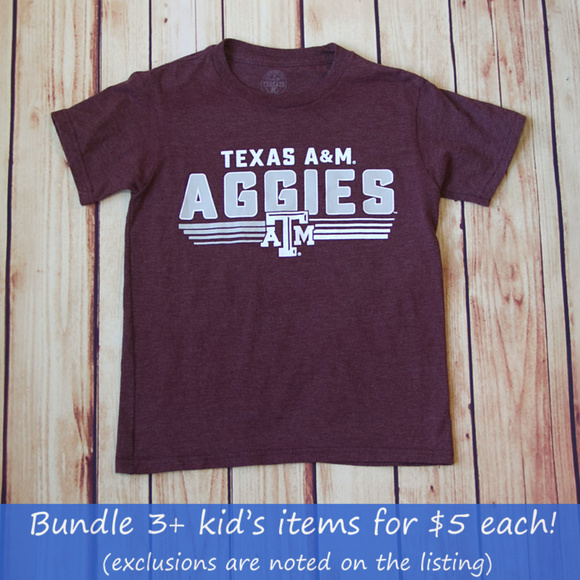 Rivalry Threads Other - Texas A&M Aggies Short Sleeve Tee S/6-7
